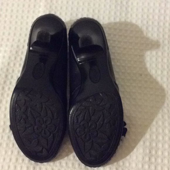 Soft shoe by Rose black low heels shoes # 6.5M - Picture 8 of 8
